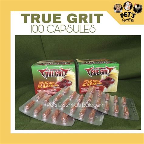 TRUE GRIT CAPSULES (100 capsules) .
